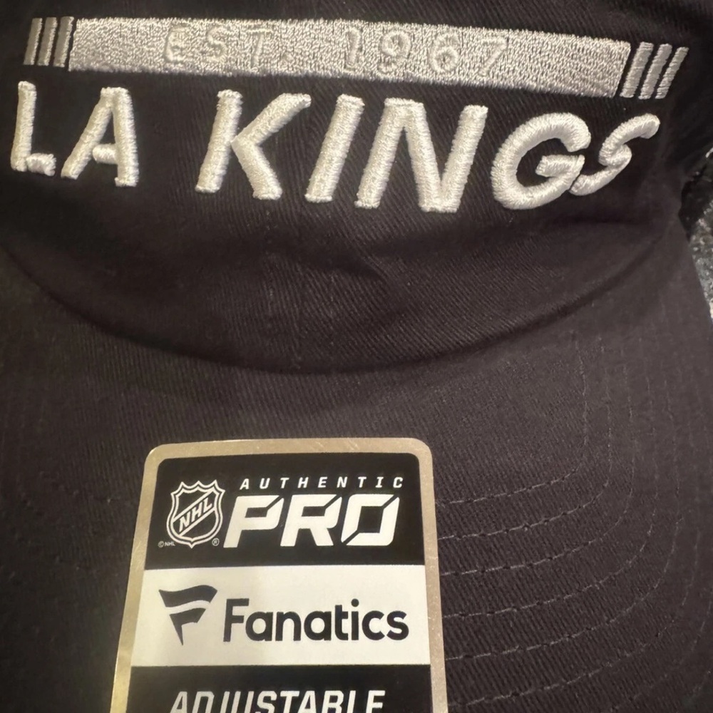 LA Kings  Fanatics Branded Authentic Pro Rink Adjustable Hat Hockey NHL New NWT